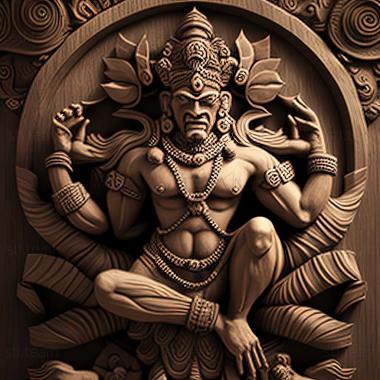 3D model Hanuman (STL)